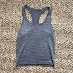 lululemon swiftly racerback race length, size 4
